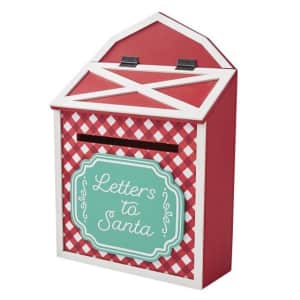 The Pioneer Woman Letters to Santa MDF Mailbox Christmas Tabletop Decoration for $4 The Pioneer Woman Letters to Santa MDF Mailbox Christmas Tabletop Decoration for $4