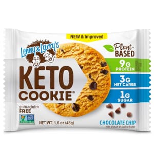 Lenny & Larry's Keto Chocolate Chip Cookie 12-Pack for $10 Lenny & Larry's Keto Chocolate Chip Cookie 12-Pack for $10