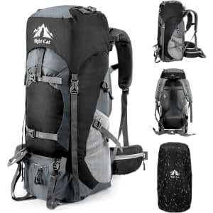 Night Cat 40L Hiking Backpack for $22