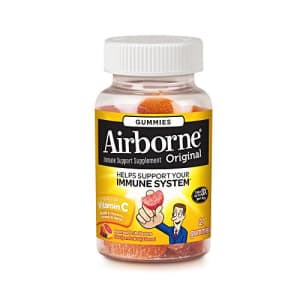 Airborne Immune Support Supplement with Vitamin C Chewable Gummies, 21 Count for $10