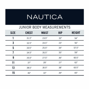 Nautica Girls' Juniors Uniform Stretch Bermuda Short, Navy, 7 for $13