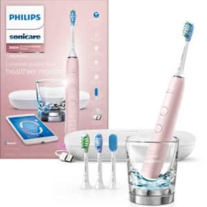 Philips Sonicare DiamondClean Smart 9500 Rechargeable Electric Toothbrush, Pink HX9924/21 for $280