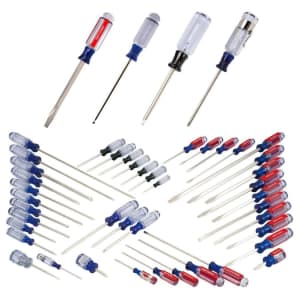 Craftsman 42-Piece Acetate Handle Screwdriver Set for $99 Craftsman 42-Piece Acetate Handle Screwdriver Set for $99