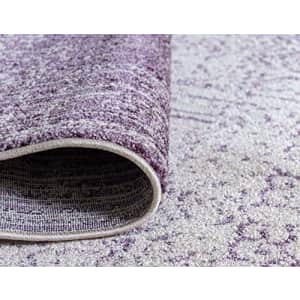 Unique Loom Del Mar Collection Contemporary Transitional Purple Runner Rug (2' 7 x 10' 0) for $37 Unique Loom Del Mar Collection Contemporary Transitional Purple Runner Rug (2' 7 x 10' 0) for $37