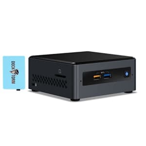 Intel NUC7CJYHN School & Business Mini Desktop Bundle with High Performance Docztorm Hub Celeron for $187