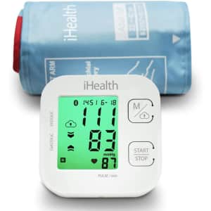 iHealth Track Smart Upper Arm Blood Pressure Monitor: $28 iHealth Track Smart Upper Arm Blood Pressure Monitor: $28