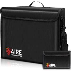 Aire Fireproof Document Bag Kit for $20 Aire Fireproof Document Bag Kit for $20