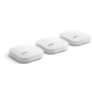 2nd Gen Amazon eero Pro Mesh WiFi Router 3-Pack for $150