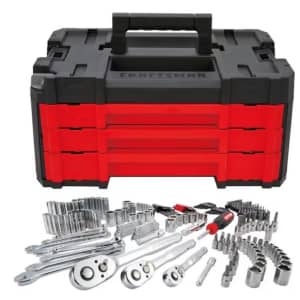 Craftsman Versastack 230-Piece Mechanic's Tool Set with 3-Drawer Case for $203