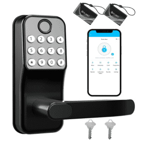 Olumat Keyless Entry Smart Door Lock for $48