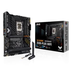 Asus TUF Gaming Z690-PLUS WiFi Socket LGA1700/ Intel Z690/ DDR5/ WiFi&Bluetooth/ SATA3&USB3.2/ M.2/ for $270