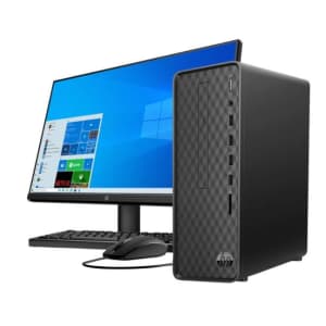 HP Slim Ryzen 3 Desktop PC Bundle w/ 23.8" Monitor for $475 HP Slim Ryzen 3 Desktop PC Bundle w/ 23.8" Monitor for $475