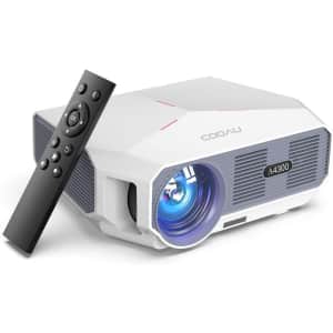 Cooau 5,500-Lumen Projector for $70