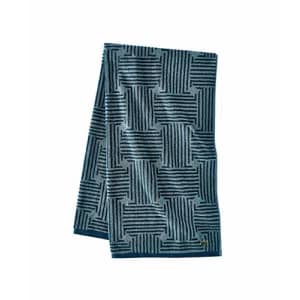 Lacoste Geo Compass Towels, 30x54, Dark Teal for $21 Lacoste Geo Compass Towels, 30x54, Dark Teal for $21