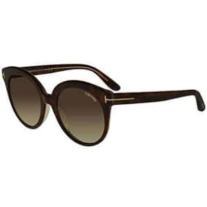 Tom Ford Women's TF429 Sunglasses, Havana for $200
