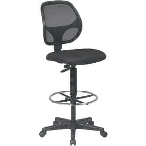 Office Star Deluxe Mesh Back Drafting Chair for $148 Office Star Deluxe Mesh Back Drafting Chair for $148