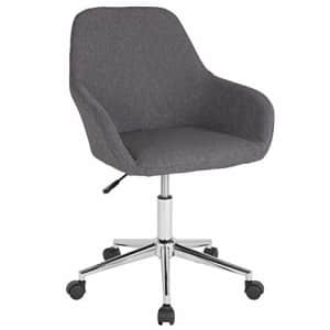 Flash Furniture Cortana Home and Office Mid-Back Chair in Dark Gray Fabric for $100 Flash Furniture Cortana Home and Office Mid-Back Chair in Dark Gray Fabric for $100