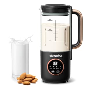 Automatic Nut Milk Maker with Accessories for $45