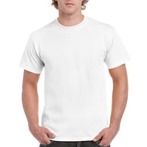 Gildan Men's Ultra Cotton T-Shirt 2-Pack for $20