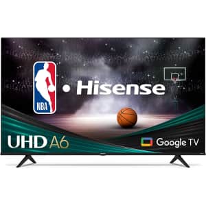 Hisense 50" Class 4K UHD LED Smart TV for $228
