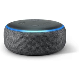 Amazon Echo Dot (3rd-Gen) w/ 1-Mo. Amazon Music Unlimited for $10 w/ Prime & new membership