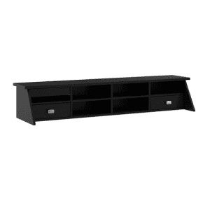 Bush Furniture Broadview Desktop Organizer | Storage for Home Office Workspace, 54W, Classic Black for $130