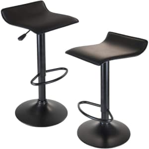 Winsome Adjustable Backless Swivel Air Lift Bar Stools for $63 w/ Prime Winsome Adjustable Backless Swivel Air Lift Bar Stools for $63 w/ Prime