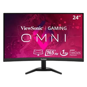 ViewSonic Omni 24" 1080p 165Hz Curved Gaming Monitor for $123 ViewSonic Omni 24" 1080p 165Hz Curved Gaming Monitor for $123