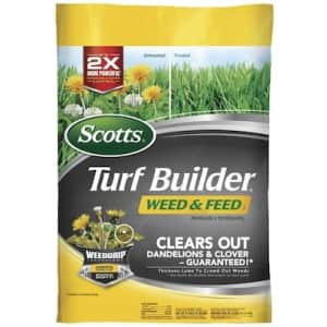 Scotts Lawn Weed & Feed 43-lb. Bag for $120