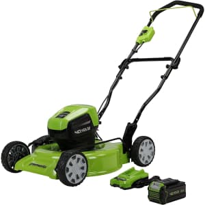 Greenworks 40V Brushless 19" Lawn Mower for $212 Greenworks 40V Brushless 19" Lawn Mower for $212