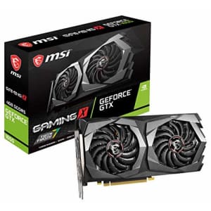 MSI Gaming GeForce GTX 1650 128-Bit HDMI/DP 4GB GDRR5 HDCP Support DirectX 12 Dual Fan VR Ready OC for $155 MSI Gaming GeForce GTX 1650 128-Bit HDMI/DP 4GB GDRR5 HDCP Support DirectX 12 Dual Fan VR Ready OC for $155