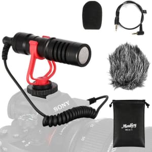 Moukey DSLR Camera Microphone for $14 Moukey DSLR Camera Microphone for $14