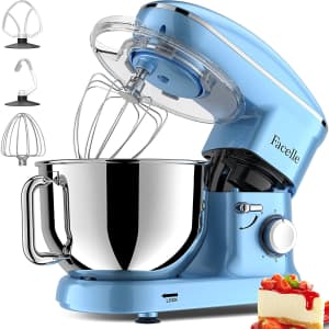 Facelle 5.8-Quart Electric Stand Mixer for $140