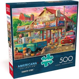 Buffalo Games Country Store 500-Piece Jigsaw Puzzle for $10