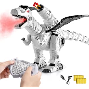 Snaen Multifunctional Remote Control Robot Dinosaur for $28