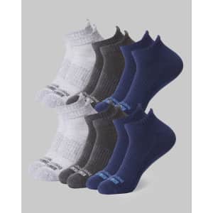 32 Degrees Men's Cool Comfort Ankle Socks 6-Pack: for $8