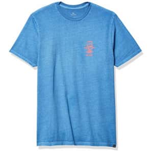 Rip Curl Men's T-Shirt, Blue, S for $15 Rip Curl Men's T-Shirt, Blue, S for $15