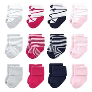 Luvable Friends Unisex Baby Newborn and Baby Terry Socks, Stripe Ballet, 6-12 Months for $16 Luvable Friends Unisex Baby Newborn and Baby Terry Socks, Stripe Ballet, 6-12 Months for $16