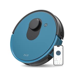OKP Robot Vacuum, WiFi/App/Alexa, Robotic Vacuum Cleaner with Schedule, LIDAR Navigation, Smart for $300