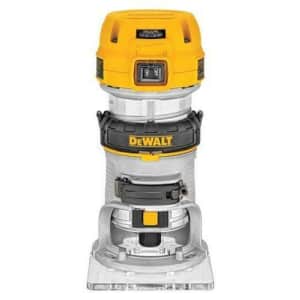 DeWalt 1.25HP Variable-Speed Premium Compact Router w/ LED for $125 DeWalt 1.25HP Variable-Speed Premium Compact Router w/ LED for $125