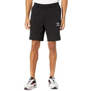 PUMA Men's Dime Shorts, Black/Black, L for $15 PUMA Men's Dime Shorts, Black/Black, L for $15