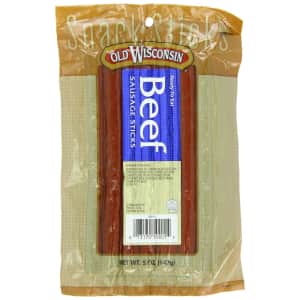 Old Wisconsin 5-oz. Beef Deli Sticks for $4.08 w/ Sub & Save Old Wisconsin 5-oz. Beef Deli Sticks for $4.08 w/ Sub & Save