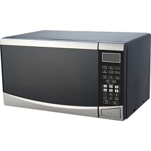 Avanti MT09V3S Countertop Microwave, 0.9 cubic feet, Stainless Steel for $87