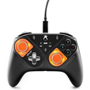 Thrustmaster eSwap S Crystal Orange Pro Wired Controller. The only other place it's available right now is direct, where you'd pay the full $130.