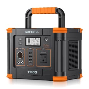 Grecell 288Wh Portable Power Station for $111