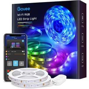 Govee 32.8-Foot WiFi Smart LED Strip Lights for $20