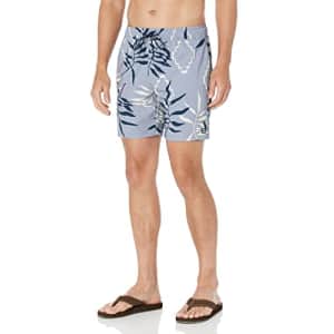 Billabong Men's Standard Elastic Waist Stretch Sundays Layback Boardshort Swim Short Trunk, 17 Inch for $28