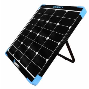 Renogy 50-watt 12-volt Eclipse Monocrystalline Portable Solar Panel for $110 Renogy 50-watt 12-volt Eclipse Monocrystalline Portable Solar Panel for $110