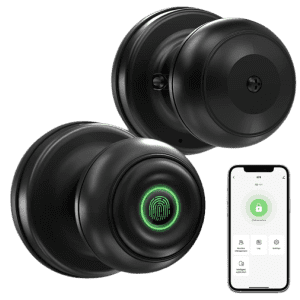GeekTale Biometric Indoor Smart Door Knob for $57