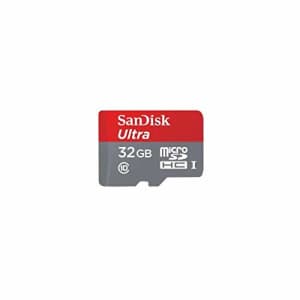 Sandisk Ultra - Flash Memory Card - 32 GB - MicroSDHC UHS-I (SDSQUNC-032G-AN6IA) for $7